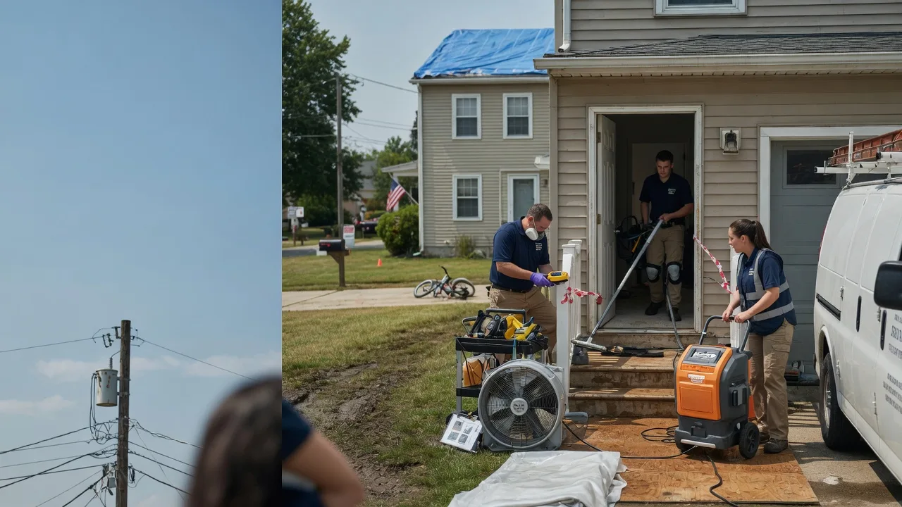 Water Damage Repair in Ashville, OH near me